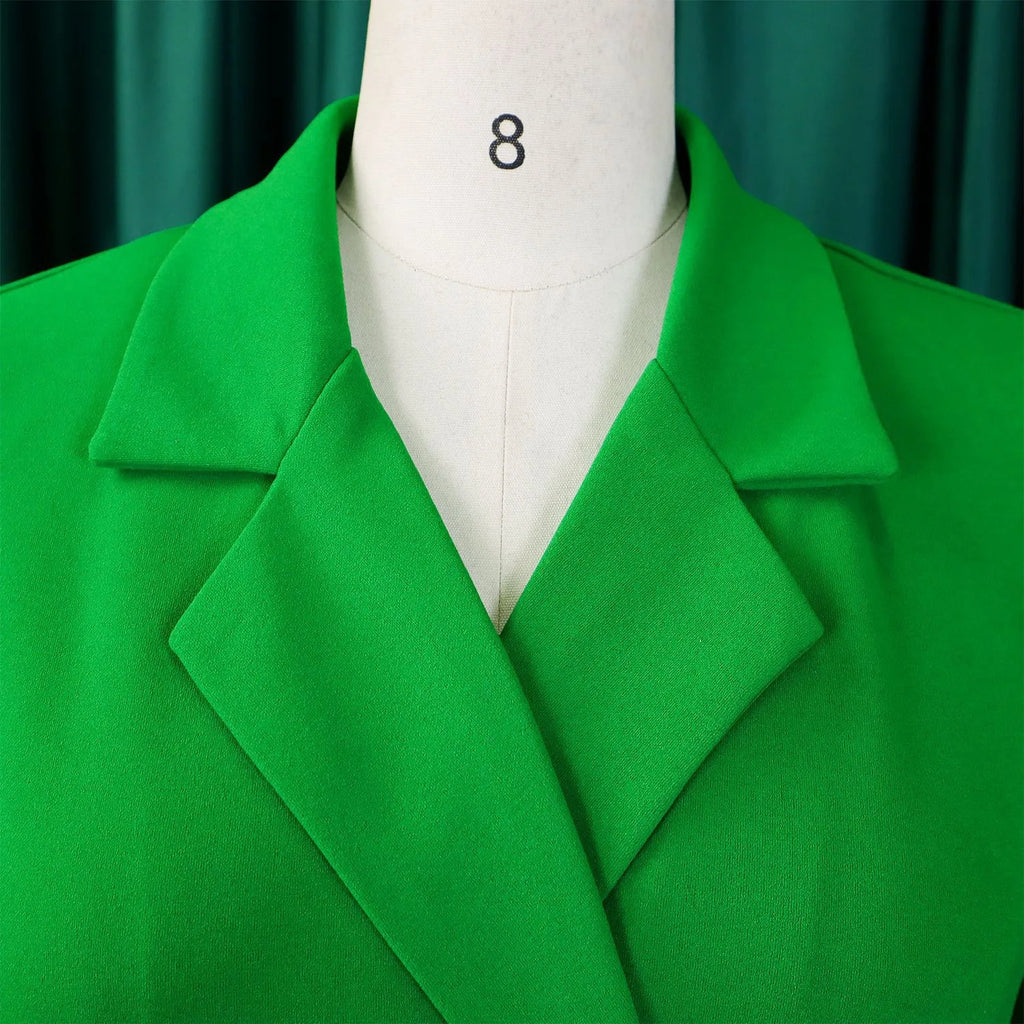 Elegant Dresses for Woman 2024 Autumn Winter New Trends Notched Collar Full Sleeve Sashes Pleated Mid Calf Solid Fashion Dress