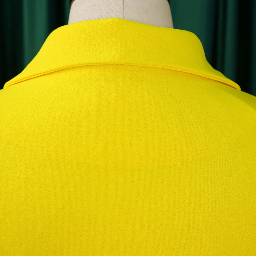 Elegant Dresses for Woman 2024 Autumn Winter New Trends Notched Collar Full Sleeve Sashes Pleated Mid Calf Solid Fashion Dress