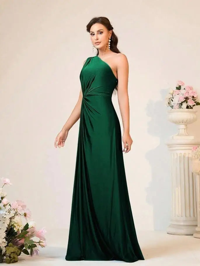European and American Evening Dresses, Women's Banquet Wear New Products, Backless Fashion Temperament, Adult Evening Dresses